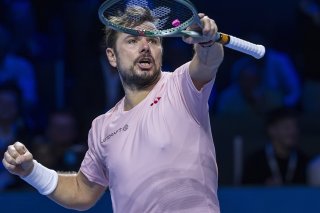 Stan Wawrinka s'est imposé à Bratislava mercredi KEYSTONE/EPA/GEORGIOS KEFALAS
